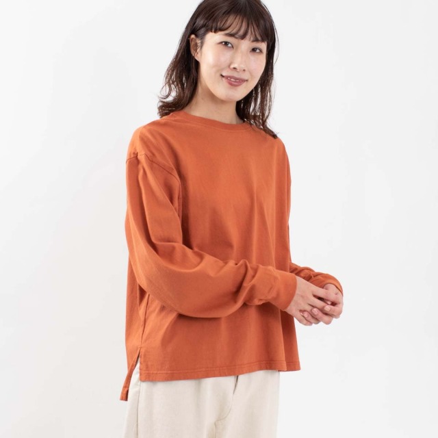 FIRST ファースト クルーネックニットプルオーバー ASH-010 ナチュラル ファッション コーデ 服 30代 40代 ファッションカジュアル シンプル ベーシック FIRST クルーネックニットプルオーバー｜ナチュラルファッション