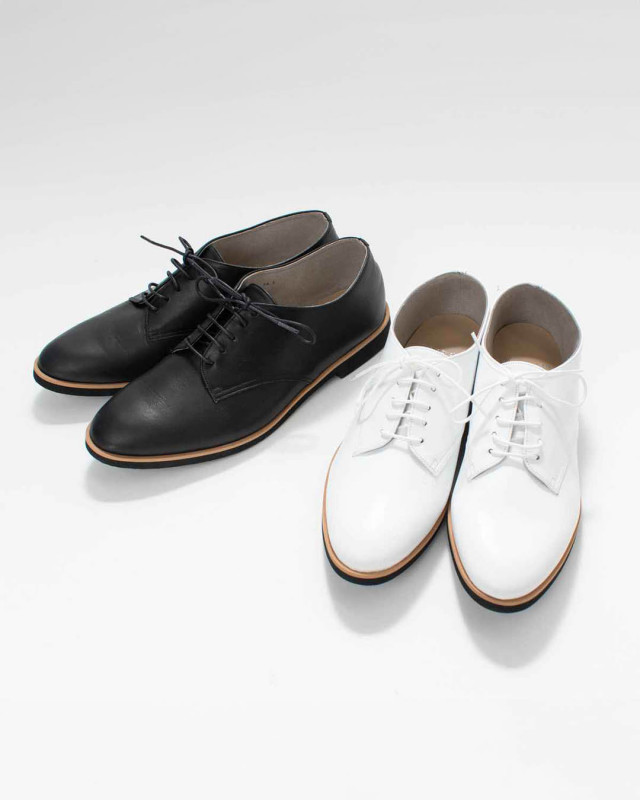 FR-103　Recipe レースアップシューズ flower's by siete × Recipe