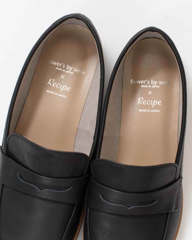 FR-104 Recipe コインローファー flower's by siete × Recipe