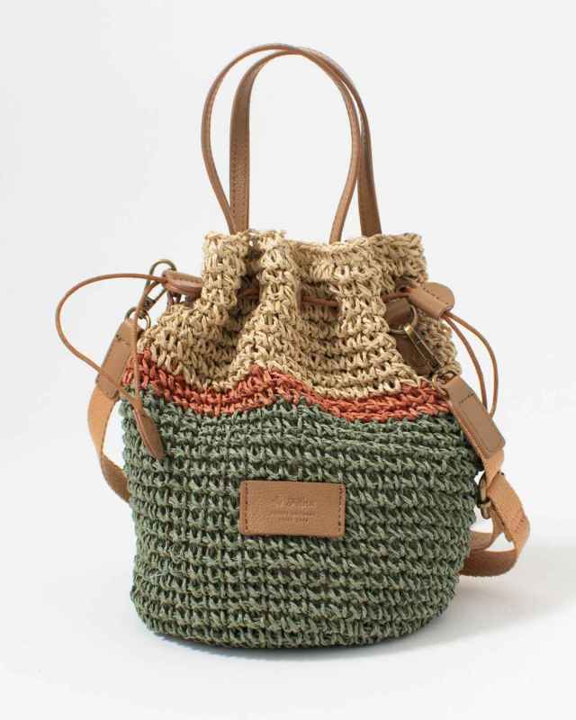 K765002  Folna ペーパー 2WAY巾着ショルダーバッグ