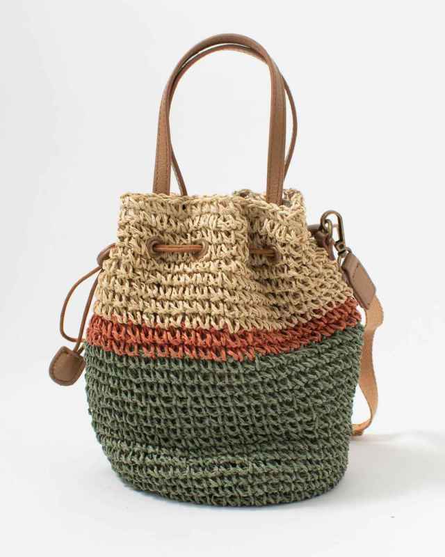 K765002  Folna ペーパー 2WAY巾着ショルダーバッグ