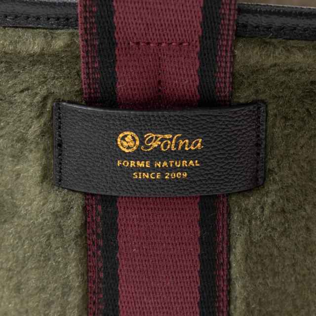 K903053　Folna リバーシブルファー 2WAYトートバッグ