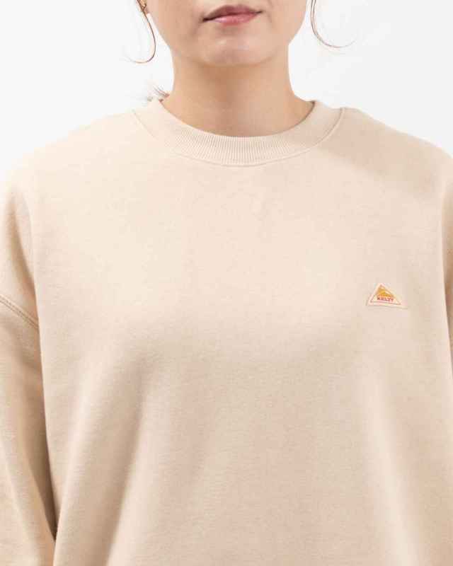 KE25213069 KELTY ミニロゴクルーネックスウェット