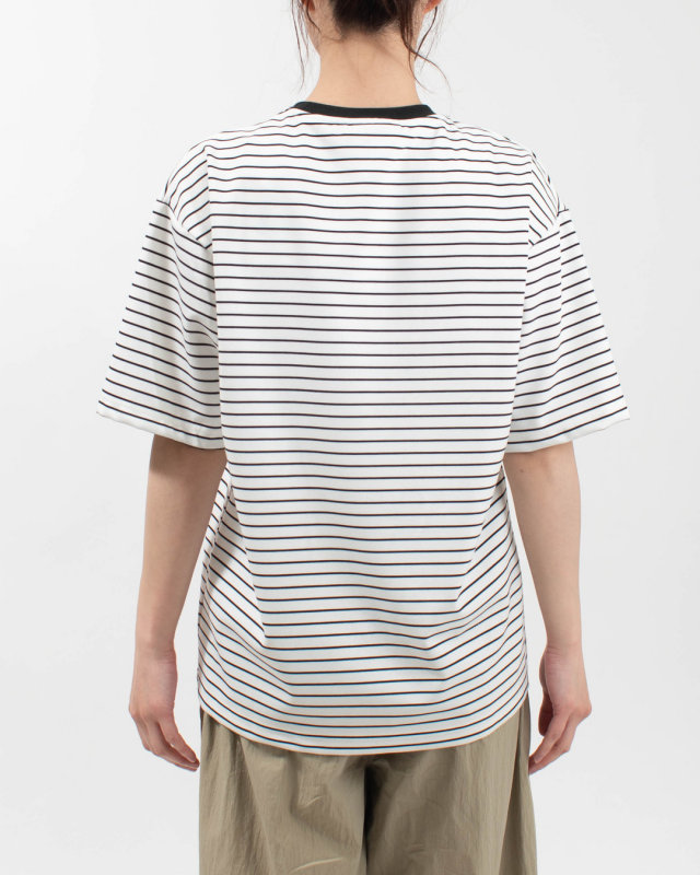 KE26113011  KELTY ワッペンロゴ ボーダーTシャツ