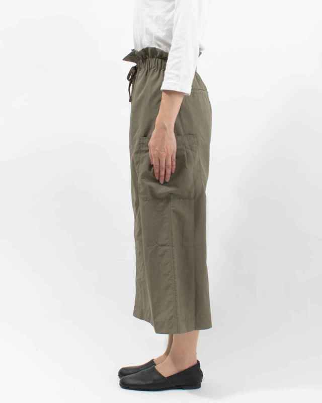 KF252TW00032 KIFFE DRAW STRING MILITARYW SKIRT