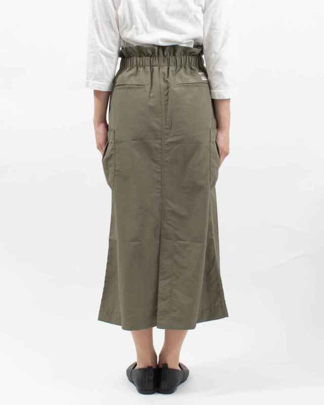 KF252TW00032 KIFFE DRAW STRING MILITARYW SKIRT
