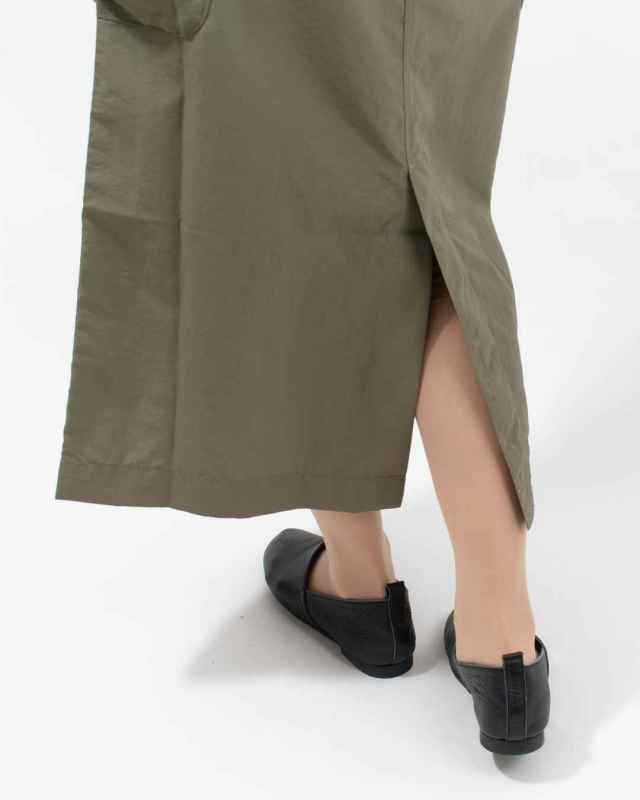 KF252TW00032 KIFFE DRAW STRING MILITARYW SKIRT
