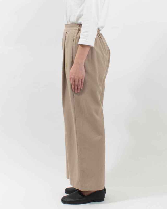 NS-25633　Swarm コットンテンセルワンタックワイドパンツ