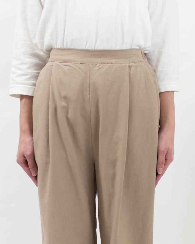 NS-25633　Swarm コットンテンセルワンタックワイドパンツ