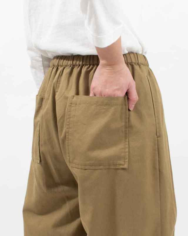 Swarm コットンテンセルガウチョパンツ｜ナチュラルファッション