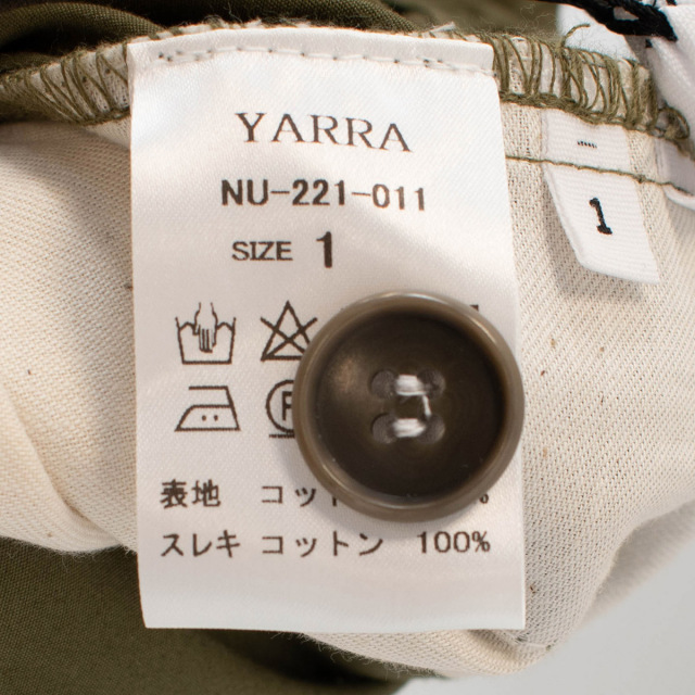 YARRA コットンペグトップパンツ