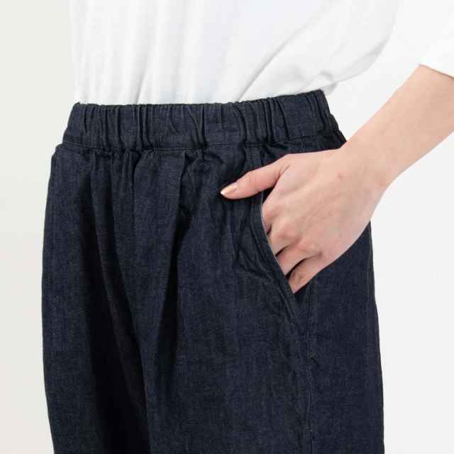 P71310　prit 6ozデニム ワンタックテーパードパンツ