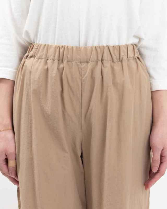 P71506 prit コットンナイロン高密度平織パジャマパンツ