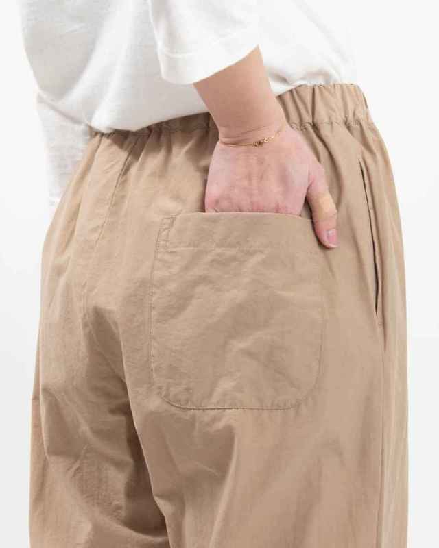 P71506 prit コットンナイロン高密度平織パジャマパンツ