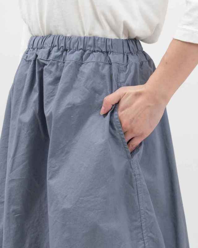 P71527  prit 40/1綾ダンプコクーンスカート