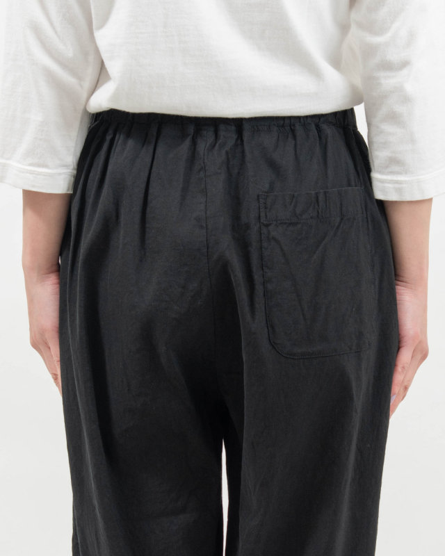 P71622　prit リネンレーヨンストレッチ スロウパンツ