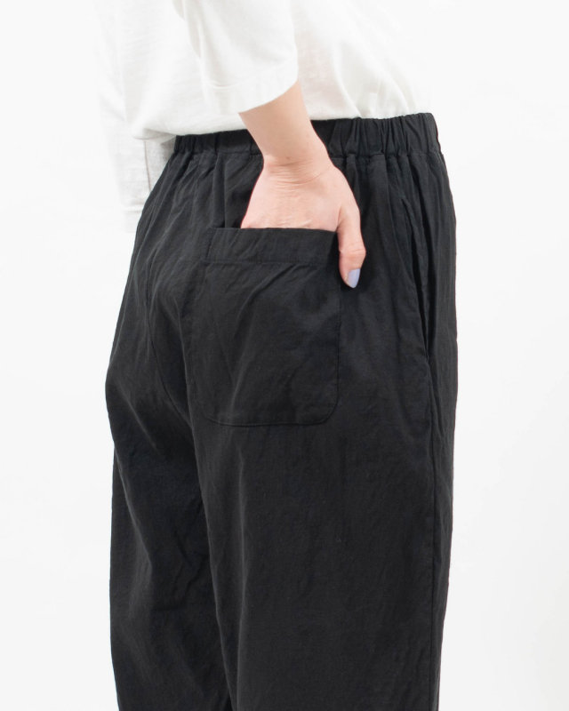 P71622　prit リネンレーヨンストレッチ スロウパンツ