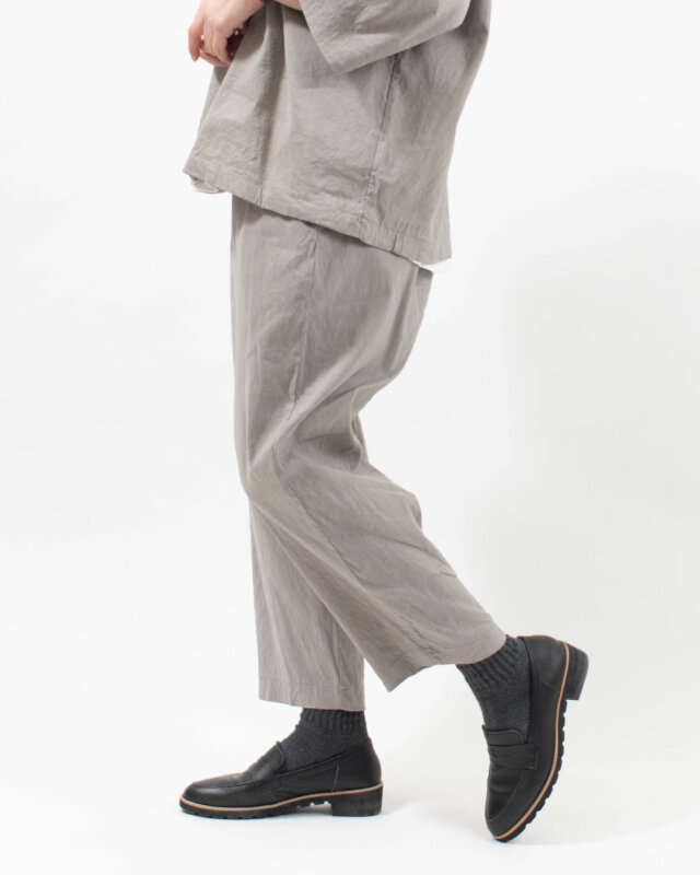 prit リネンレーヨンストレッチ スロウパンツ