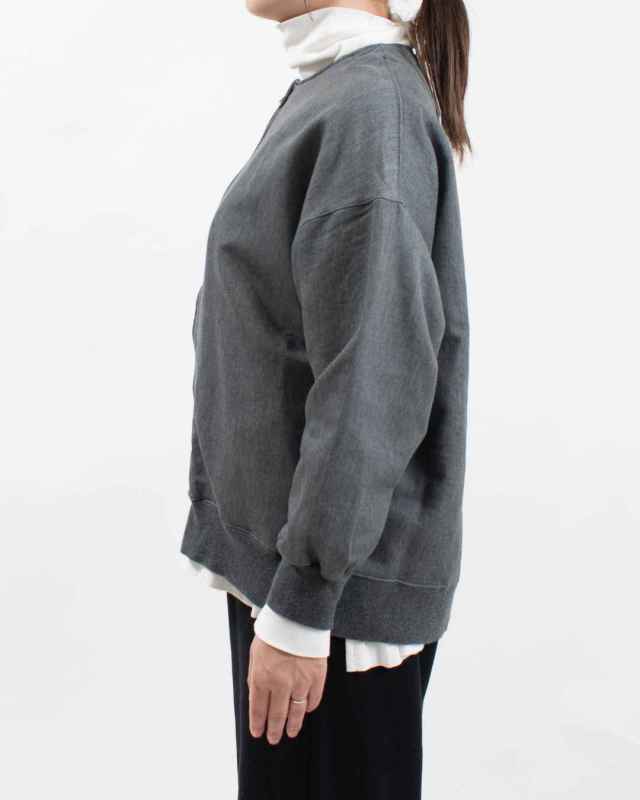 P80602 prit ニットデニム ZIPブルゾン