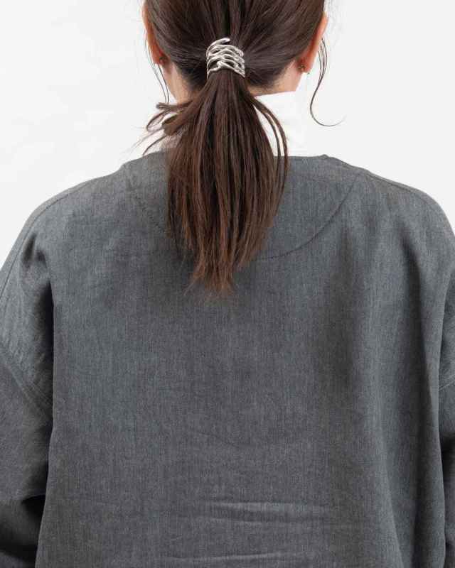 prit ニットデニム ZIPブルゾン｜ナチュラルファッション・ナチュラル