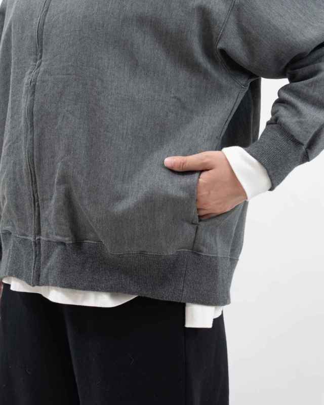 prit ニットデニム ZIPブルゾン prit ニットデニム ZIPブルゾン｜ナチュラルファッション・ナチュラル