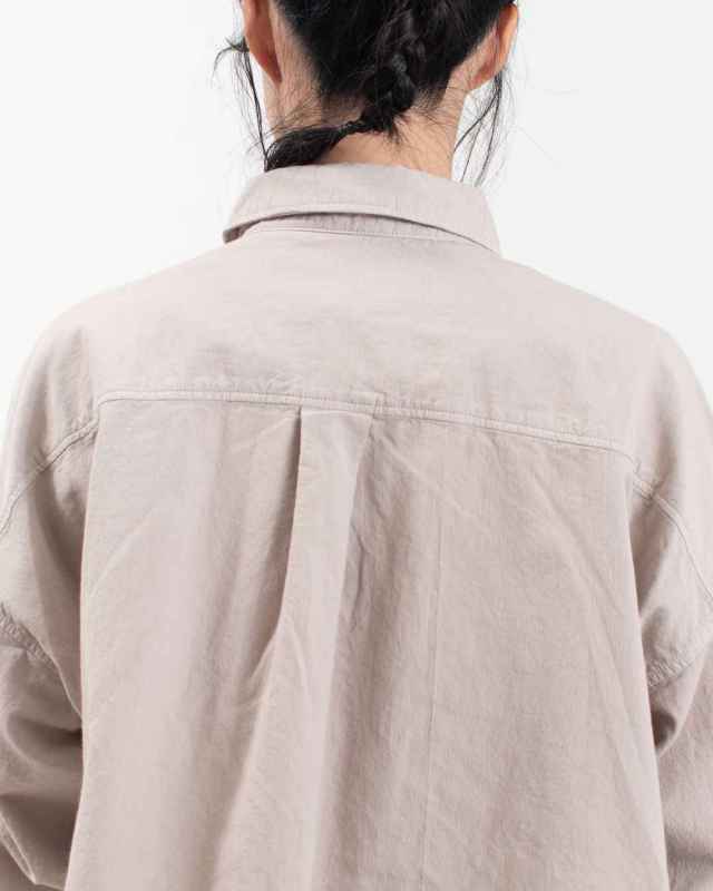 prit 60/1アンカットコール近江晒加工 レギュラーカラービッグ