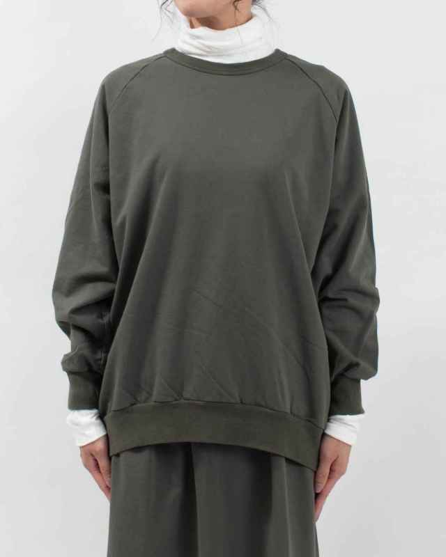 P90622 prit DEPEND裏毛 クルーネックプルオーバー