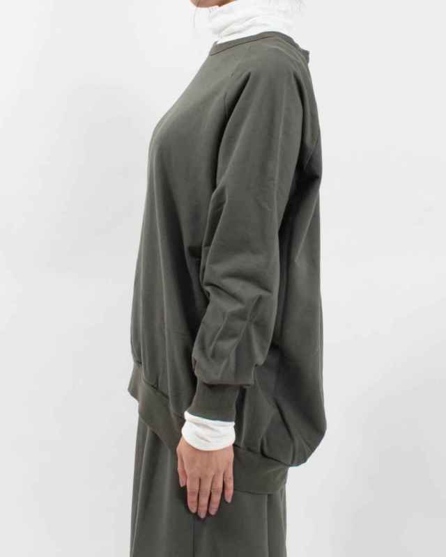 P90622 prit DEPEND裏毛 クルーネックプルオーバー