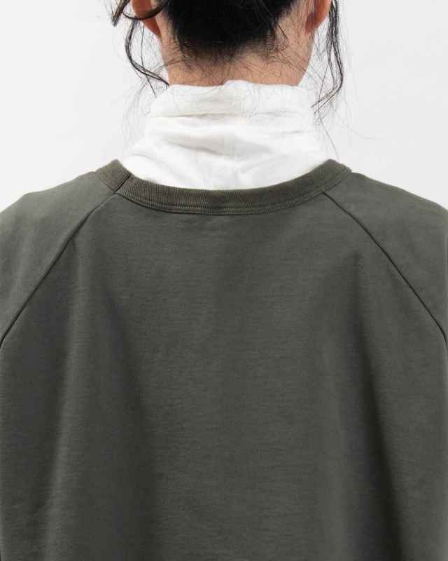 P90622 prit DEPEND裏毛 クルーネックプルオーバー