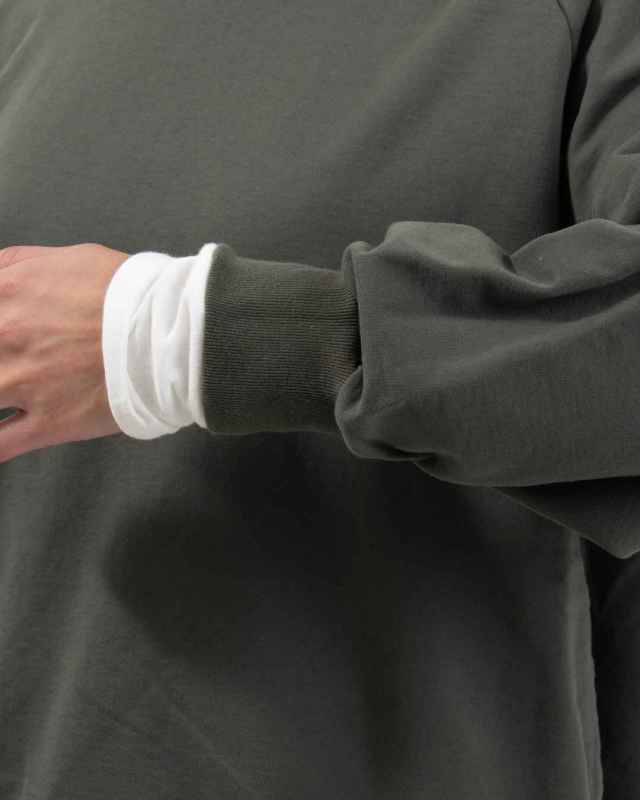 P90622 prit DEPEND裏毛 クルーネックプルオーバー