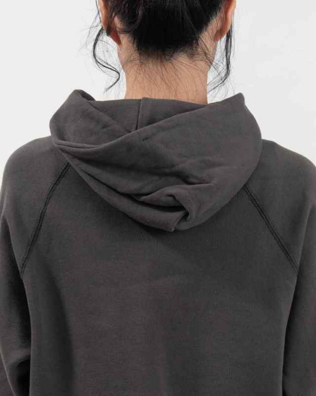 P90644　prit 30/10裏毛起毛ラグランスリーブフードプルオーバー