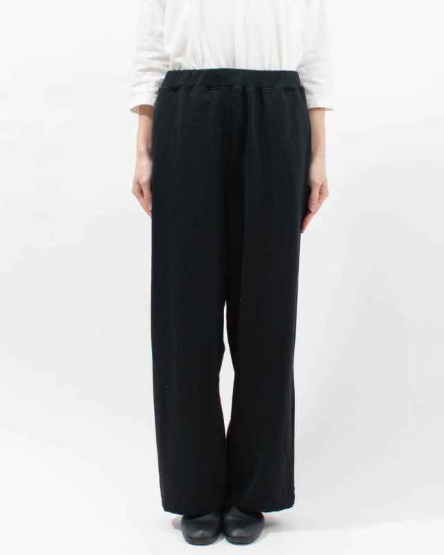 P91604  prit 40/1DEPENDランダムミニ裏毛ワイドパンツ