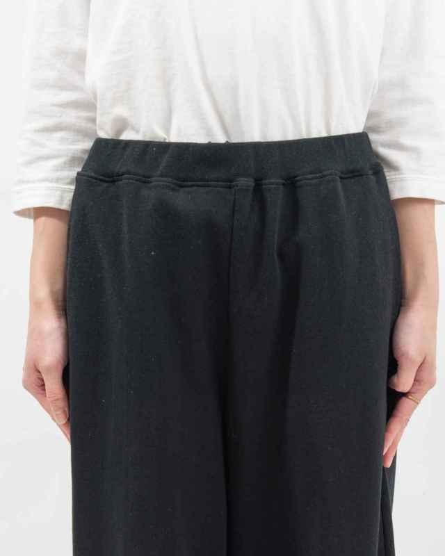 P91604  prit 40/1DEPENDランダムミニ裏毛ワイドパンツ