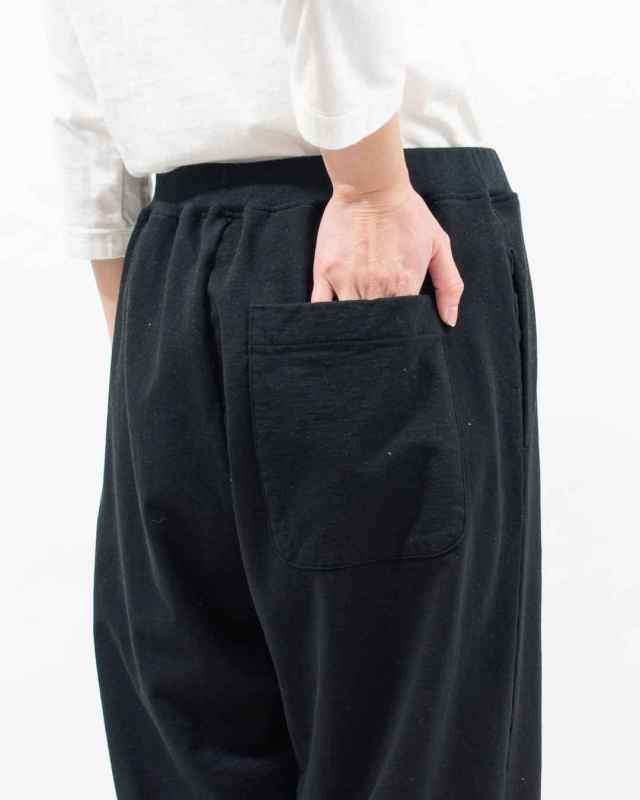 P91604  prit 40/1DEPENDランダムミニ裏毛ワイドパンツ
