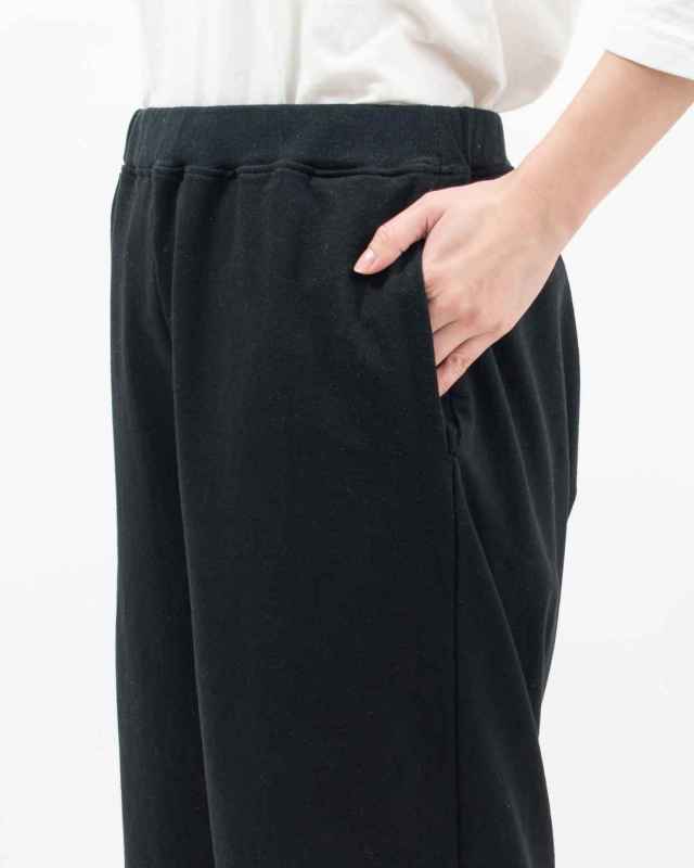 P91604  prit 40/1DEPENDランダムミニ裏毛ワイドパンツ