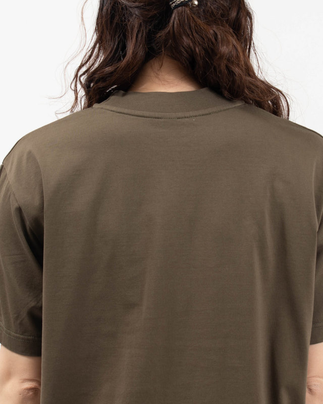 P92608  prit 47/2スーピマコンパクト天竺 クルーネックボックスＴシャツ