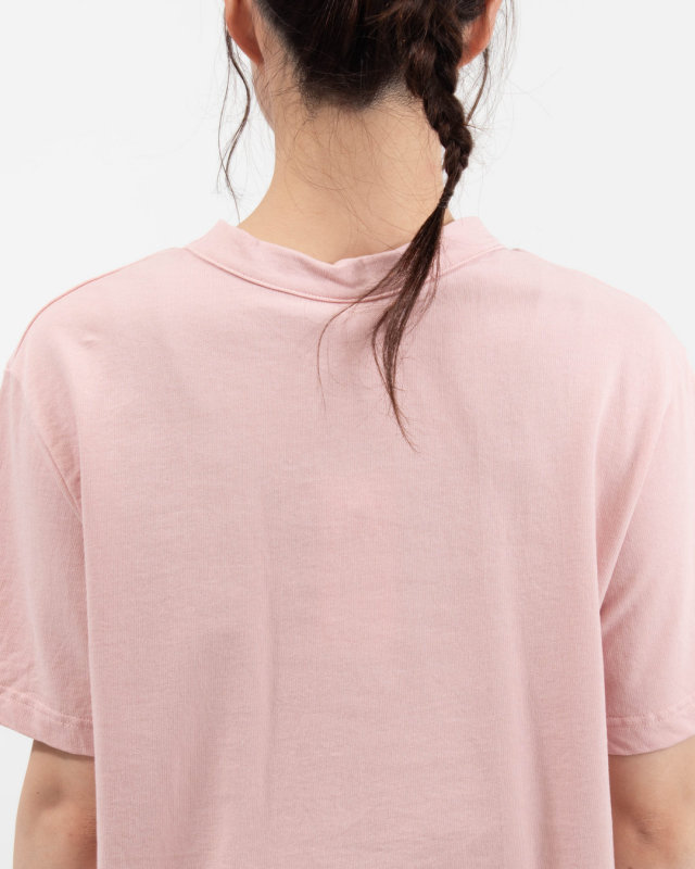P92615  prit 30/1DEPENDインレイ クルーネックボックスTシャツ