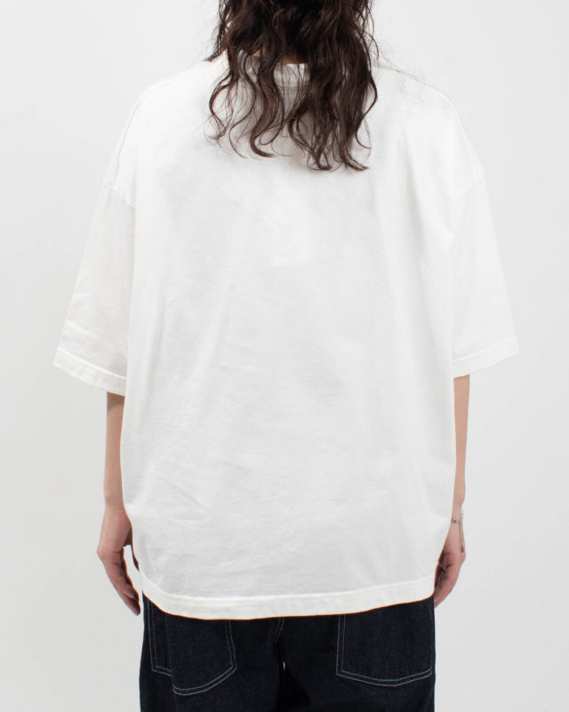 P92642  prit 5分袖フレームＴシャツ