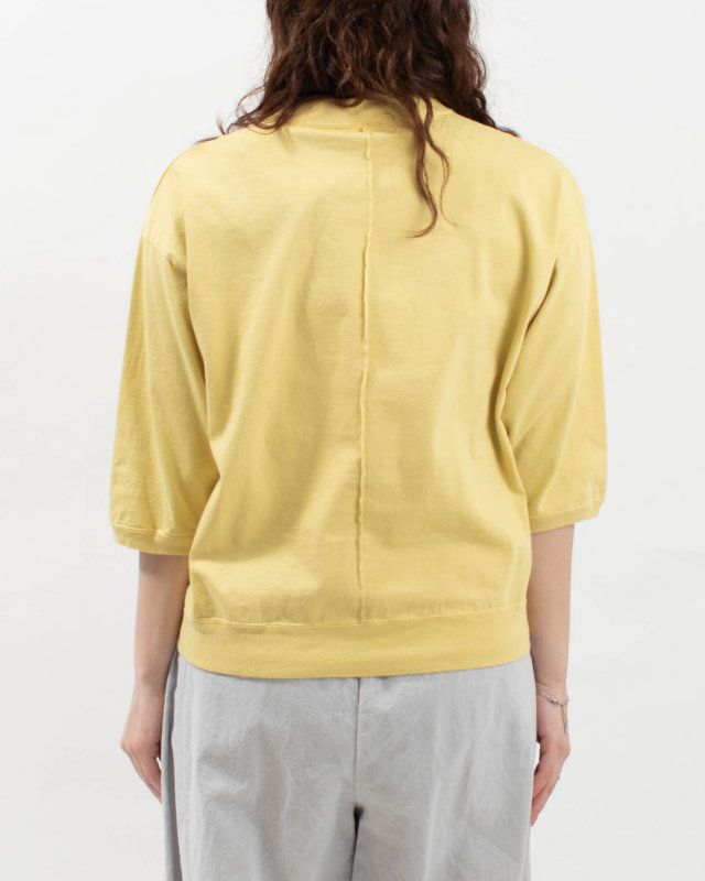 PPS-28266  PACIFIC PARK STORE 17/-BD天竺 七分袖プリントプルオーバー[SLOW SLOW SLOW]
