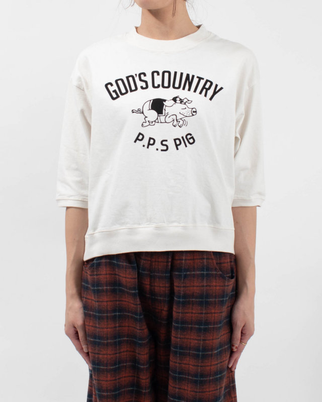 PPS-28283 PACIFIC PARK STORE 17/-BD天竺プリントリブTee[GOD’S COUNTRY]