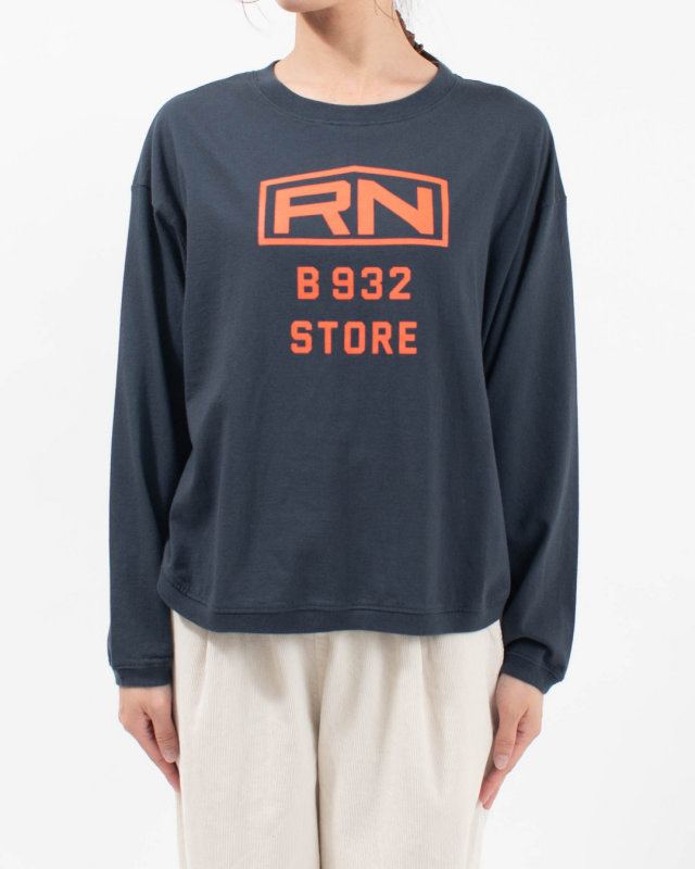 PPS-30201-1 PACIFIC PARK STORE 17/-BD天竺 ヘムラウンドプリントTee[RN B 932～]
