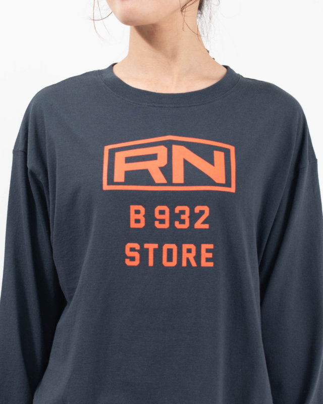 PPS-30201-1 PACIFIC PARK STORE 17/-BD天竺 ヘムラウンドプリントTee[RN B 932～]
