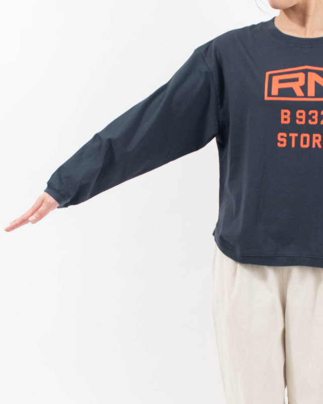 PPS-30201-1 PACIFIC PARK STORE 17/-BD天竺 ヘムラウンドプリントTee[RN B 932～]