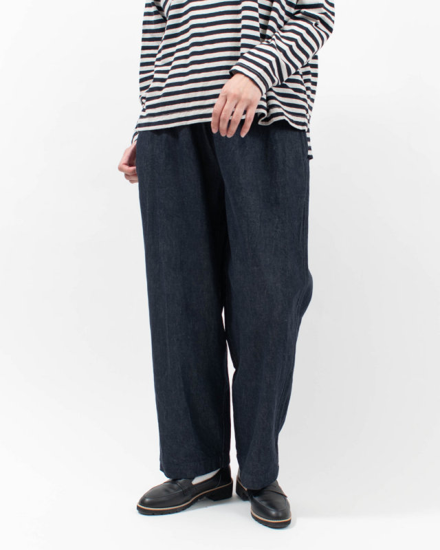 R47710 RINEN 10オンス ノットインディゴデニム リラックスパンツ