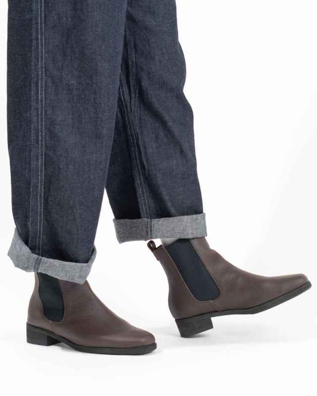 RP-513　Recipe スクエアサイドゴアブーツ