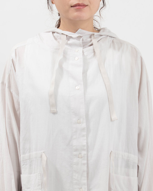 SA-0517  SO[ ] 80sローン シルキータッチ フーディシアーシャツ