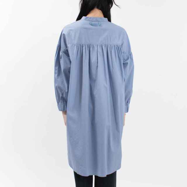 SALE セール 40%OFF sabbatum サバタム 50/-ブロードパフスリーブロングシャツ メール便対応 24秋冬 日本製 チュニック SALE セール 40%OFF sabbatum サバタム 50/-ブロード