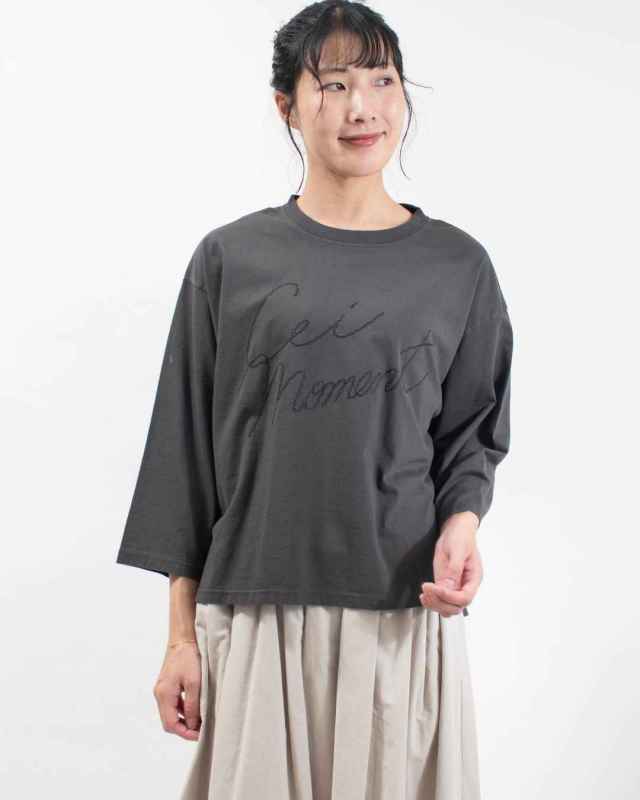 SA-35107 sabbatum BDTOP度詰天竺 スタンダード刺繍Tee（Cei moment）