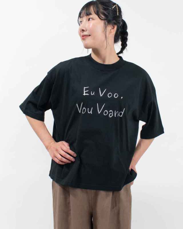 SA-35125  sabbatum BD30/1天竺（アメリカンドライ）半袖プリントTee[Eu Voo Voo Voand]