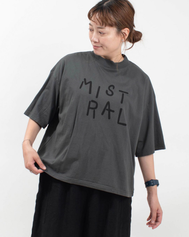 SA-35126  sabbatum BD30/1天竺（アメリカンドライ）半袖プリントTee[MISTRAL]